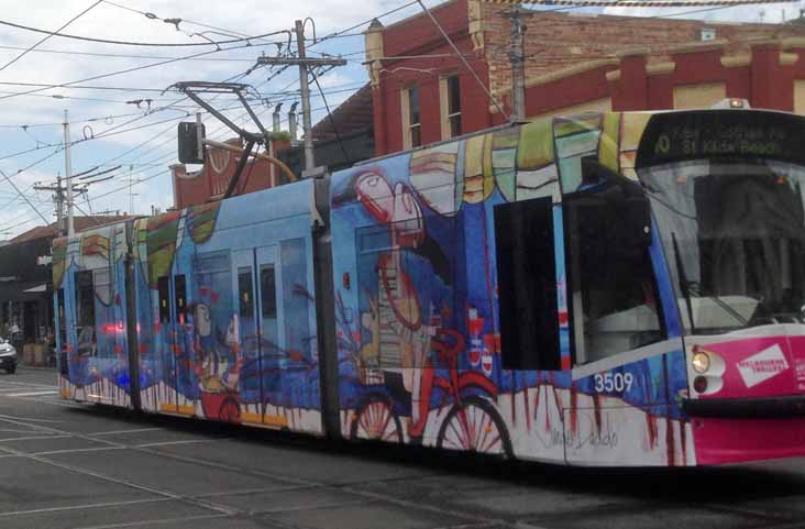 Yarra Trams Combino Art Tram 3509